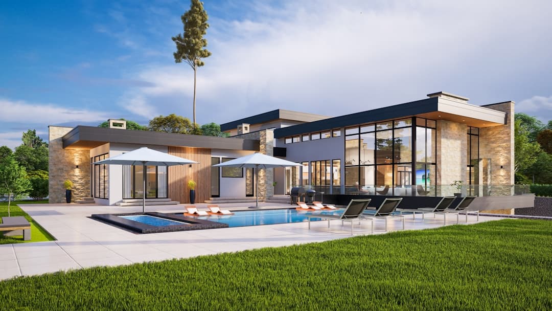 Luxury property exterior